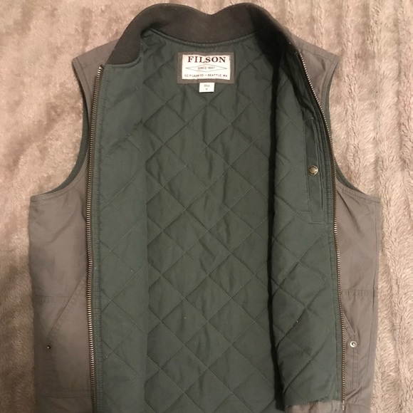 Filson Dry Wax Work Vest - Picture 3 of 4